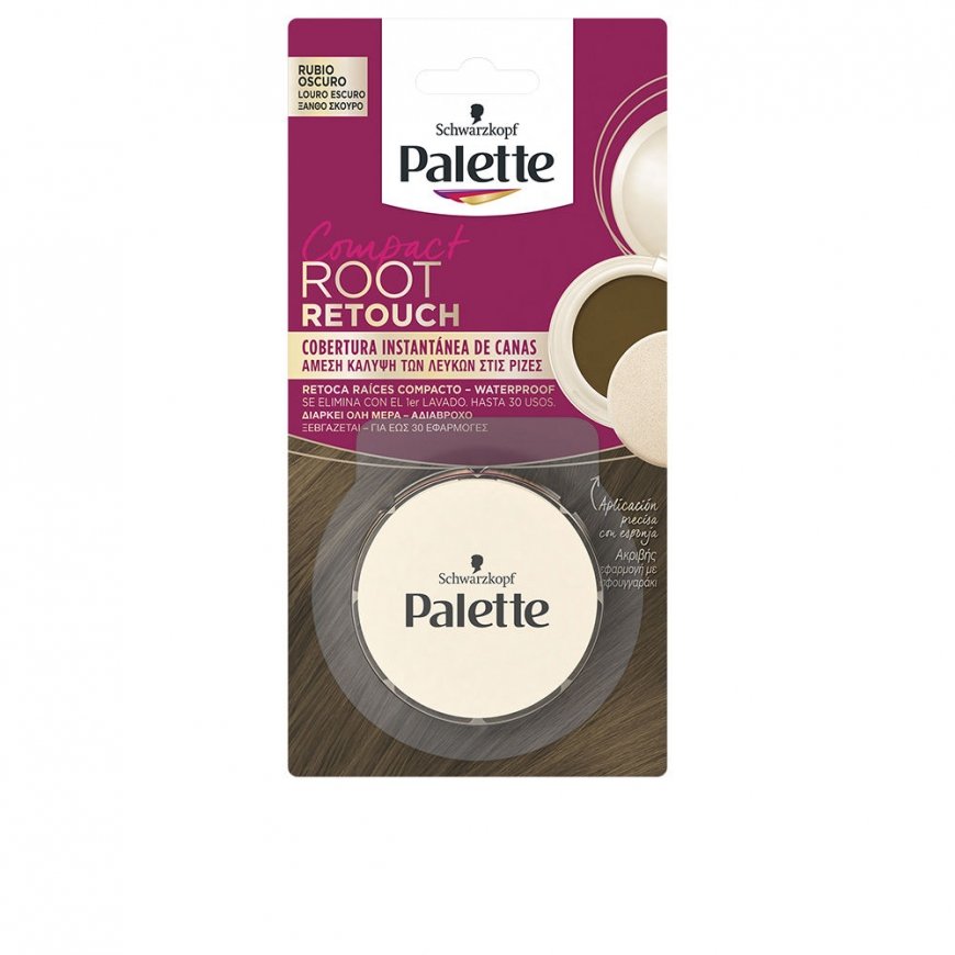 Root Touch-Up Schwarzkopf Palette Compact Root Retouch Dark for Light Hair – 2