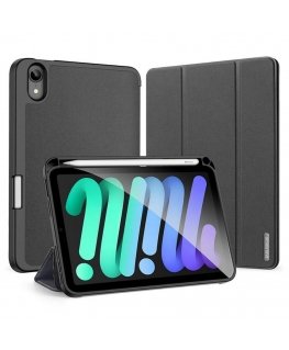 Чехол DUX DUCIS DOMO складной с хранением для карандаша для iPad mini 7/6 черный