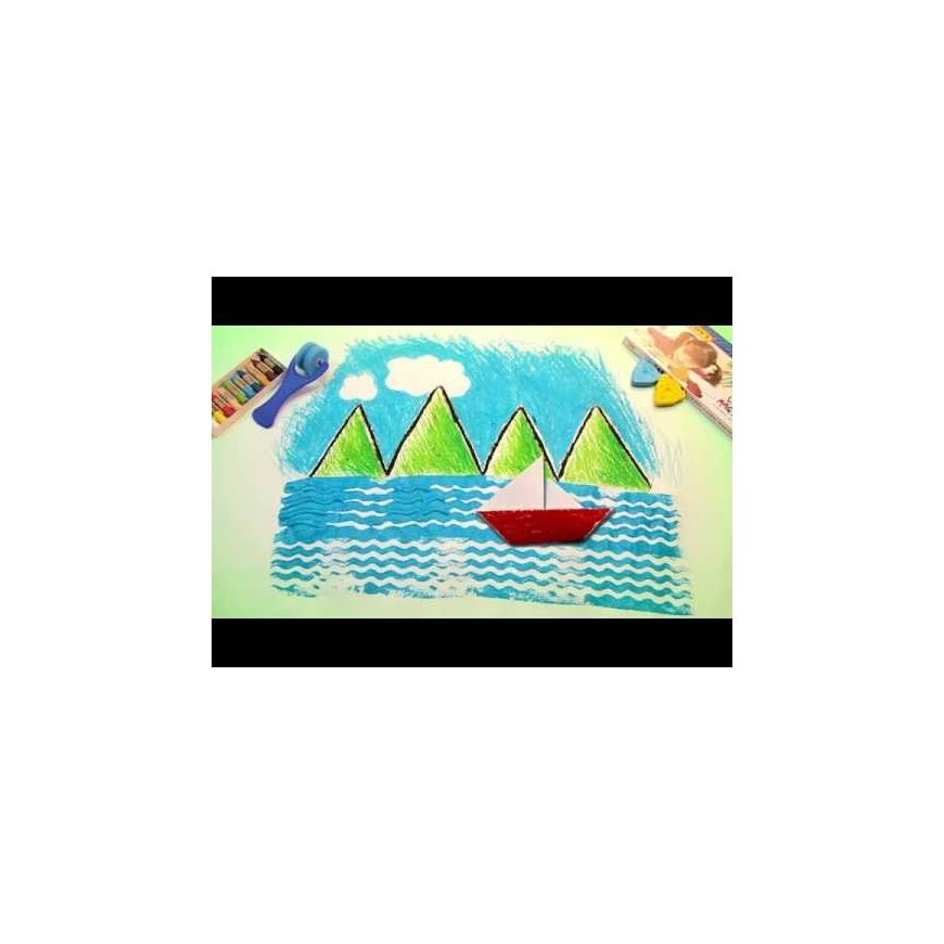 Colored pencils, triangular, thick JOVI, 12 colors 735/12 – 2