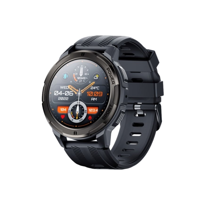 Rubicon RNCE89 Smartwatch, Rose Gold Case with Pink Strap
