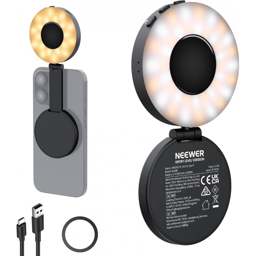 Neewer ENTRY LEVEL VERSION NL40R Magnetic Selfie Light – 2