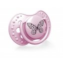 LOVI silicone dynamic pacifiers BOTANIC, 18 months+, 2 pcs., 22/875 girls.