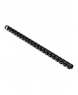 Eurosupplies Citas Plastmasas aizmugures 100gab, 8mm, melns