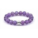 Agato Women's Mineral Ring with Amethyst POL-R03 Agato Women's Mineral Ring with Amethyst POL-R03