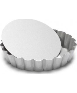 PATISSE Sidabrinis-TOP Мини форма для торта, киш с съемным дном 10 см