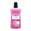 Agrado Burnos skalavimo skystis vaikams su braškių skoniu, 500 ml Agrado Burnos skalavimo skystis vaikams su braškių skoniu, 500 ml