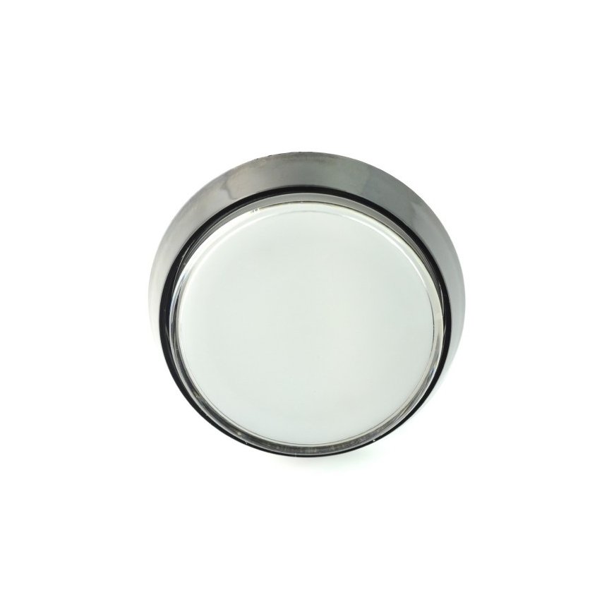 7 cm White Arcade Button with Lighting