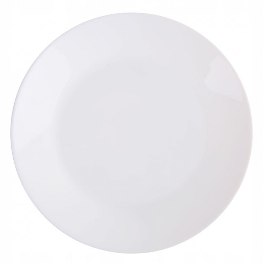 Zelie pietų lėkščių rinkinys 6 asmenims, 25 cm, baltas, LUMINARC – 2