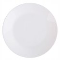 Zelie dinner plate set for 6 persons, 25 cm, white, LUMINARC Zelie dinner plate set for 6 persons, 25 cm, white, LUMINARC