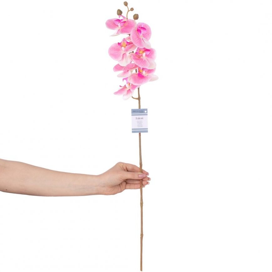AmeliaHome Artificial Flower AH FALENI ROSE 1 piece.