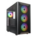 Montech XR Wood Midi Tower Melns Montech XR Wood Midi Tower Melns