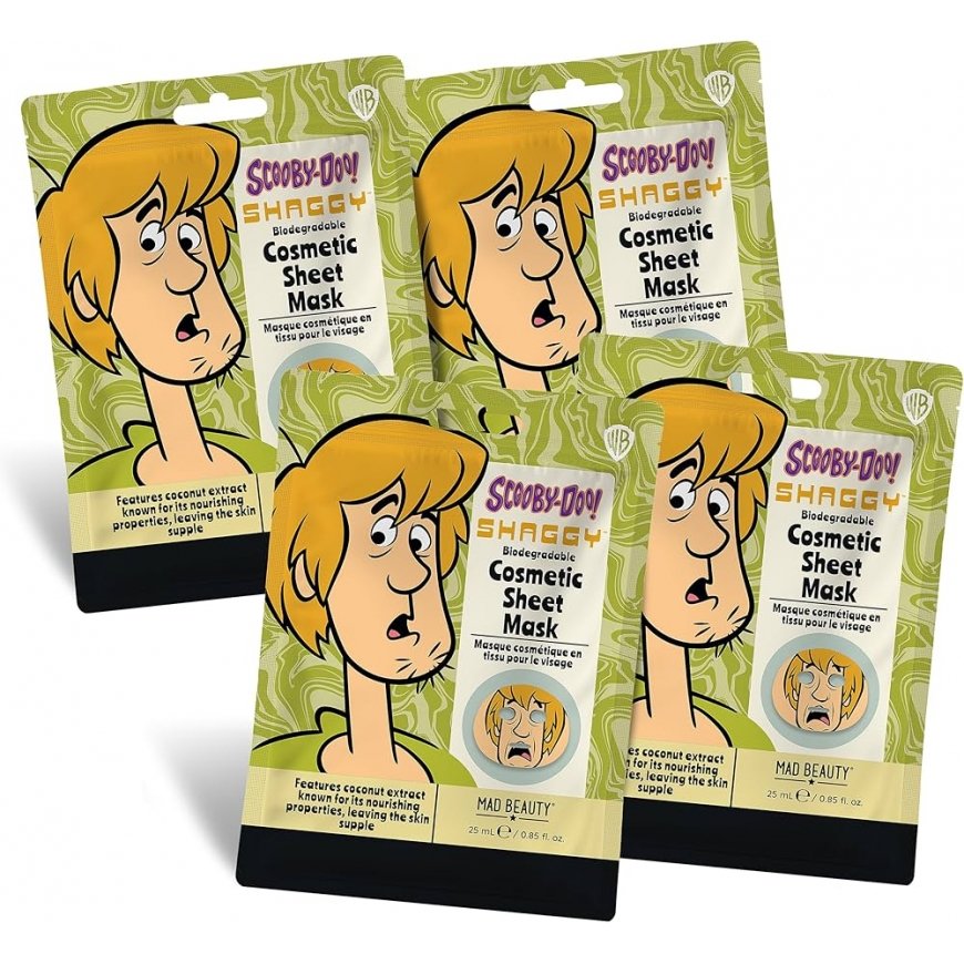 Mad Beauty Scooby Doo Cosmetic Sheet Mask Collection – 2