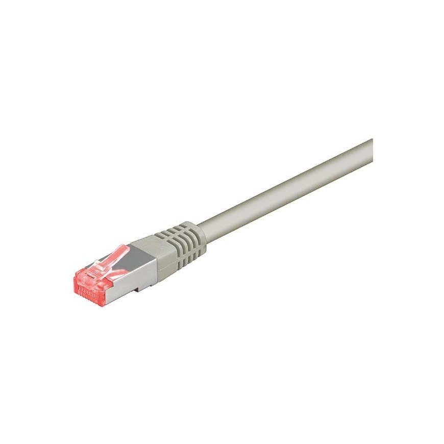 LAN S/FTP patch cables, Cat.6, RJ45 M - RJ45 M, 7 m, shielded, LSOH, bulk, economical