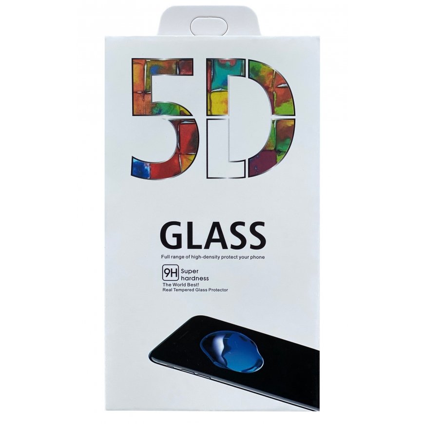 Reach LCD aizsargstikls 5D Pilna līme Apple iPhone 16/15 Pro melns