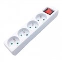 Connect It Konnoc DX-4FS 2m 4-outlet power strip with switch Connect It Konnoc DX-4FS 2m 4-outlet power strip with switch