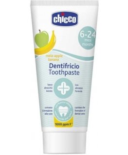 CHICCO 00012100000000 apple-banana fluoride toothpaste 50ml