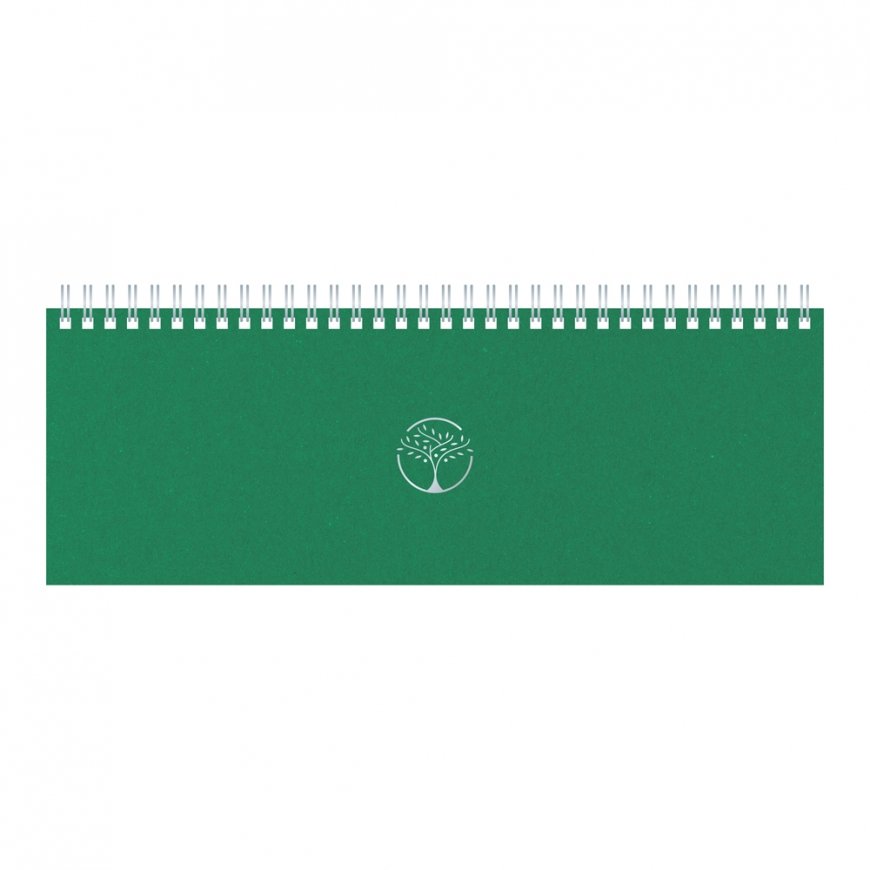 Ajanoder MEMO ECO 2026, 290 x 110 mm, paberist, roheline värv.