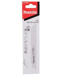 Makita Tiesinio pjūklo pjūkleliai BIM 152x0,9mm (10tpi), 2tk B-31843-2