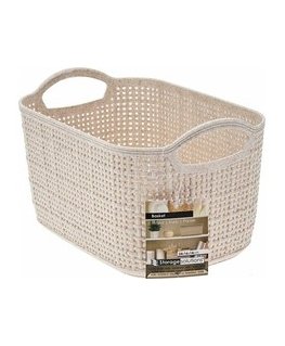 Storage Solutions Plastikinine hoidiku kott, 24 x 16 x 14 cm
