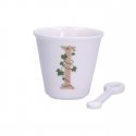 LA PORCELLANA BIANCA UNICO Cup with Spoon 75 ml, I Design LA PORCELLANA BIANCA UNICO Cup with Spoon 75 ml, I Design