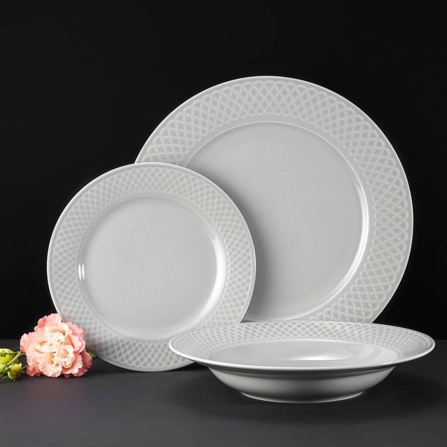 Desert plate Sonia 19 cm grey AMBITION