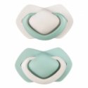 CANPOL BABIES Silicone Symmetrical Pacifiers PURE COLOR, 0-6 months, 2 pcs., 22/655