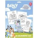 Kids Euroswan - Lisenssituotteet Kids Euroswan - Lisenssituotteet Luova setti, värityskirja, värikynät | Bluey