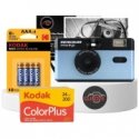 Novocolor Swiss+Go 35mm Analog Camera Black (includes Film, Case & Battery)