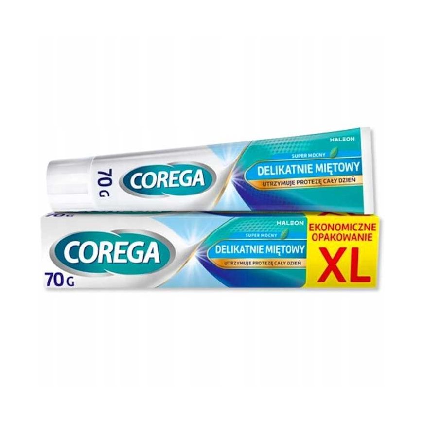 Corega Super Strong Glent Mint Denture Cream 70g