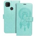 Oem MEZZO Book -kotelo Xiaomi Redmi Note 11 / 11S dreamcatcher vihreä.
