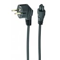 Gembird PC-186-ML12-0.5M power cable Black CEE 7/7 C5 coupler Gembird PC-186-ML12-0.5M power cable Black CEE 7/7 C5 coupler