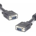SVGA (D-sub) Male to SVGA (D-sub) Female Video Extension Cable, 2m, Shielded, Black, EOL SVGA (D-sub) Male to SVGA (D-sub) Female Video Extension Cable, 2m, Shielded, Black, EOL