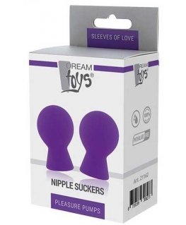 Dream Toys Pleasure Pumps Nipple Pump Violetne 2tk.