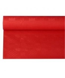 Papstar Galda Segums DAMASK, sarkans, vienreizējais, ruļļos, 120 cm x L 8 m, gab.