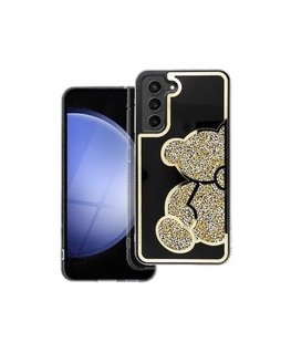 Oem LUNA Book Carbon lietussargs Samsung Galaxy A52 5G / A52 LTE (4G) / A52s 5G melnā krāsā