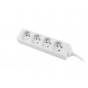 Lanberg PS0-04E-0150-W power extension 1.5 m 4 AC outlet(s) Indoor White