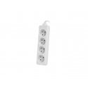 Lanberg PS0-04E-0150-W удлинитель 1,5 m 4 розетка(и) Для помещений Белый Lanberg PS0-04E-0150-W удлинитель 1,5 m 4 розетка(и) Для помещений Белый