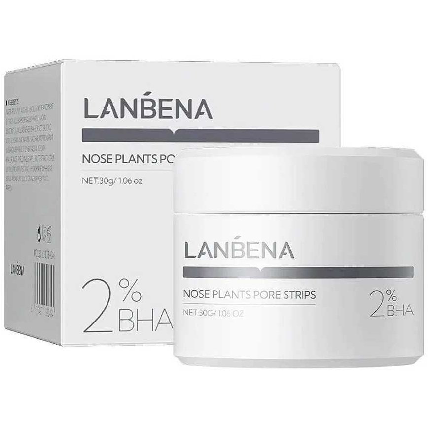 Purenskin LANBENA_Nose Plants 2.0 nosies valymo juostelės su 2% BHA, 30 g – 2