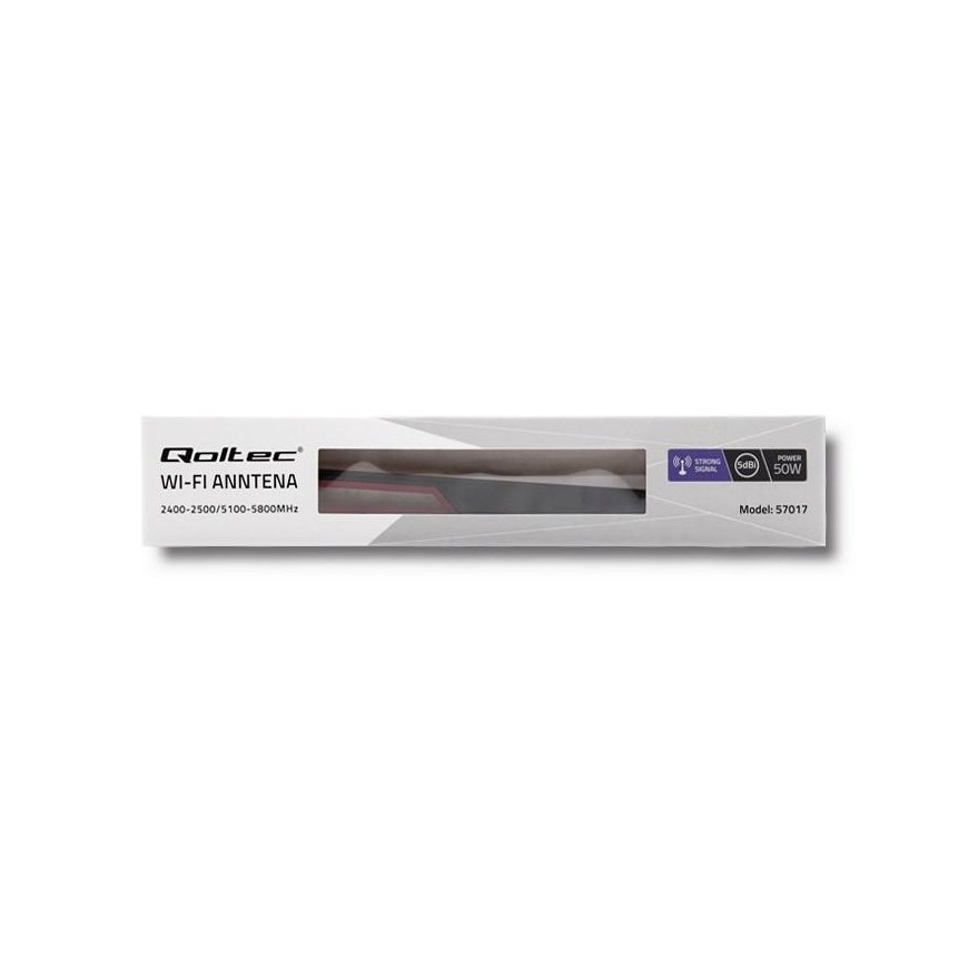 QOLTEC 57017 Wi-Fi 2.4 / 5GHz suunatav antenn 5dBi – 2