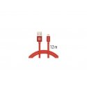 Swissten 71523206 lightning kabelis 1,2 m Sarkans Swissten 71523206 lightning kabelis 1,2 m Sarkans