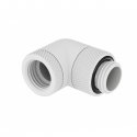 Barrow adapteris 45 laipsnių G1/4 colio kištukas į G1/4 colio kištuką - pasukamas, sidabrinis Barrow adapteris 45 laipsnių G1/4 colio kištukas į G1/4 colio kištuką - pasukamas, sidabrinis