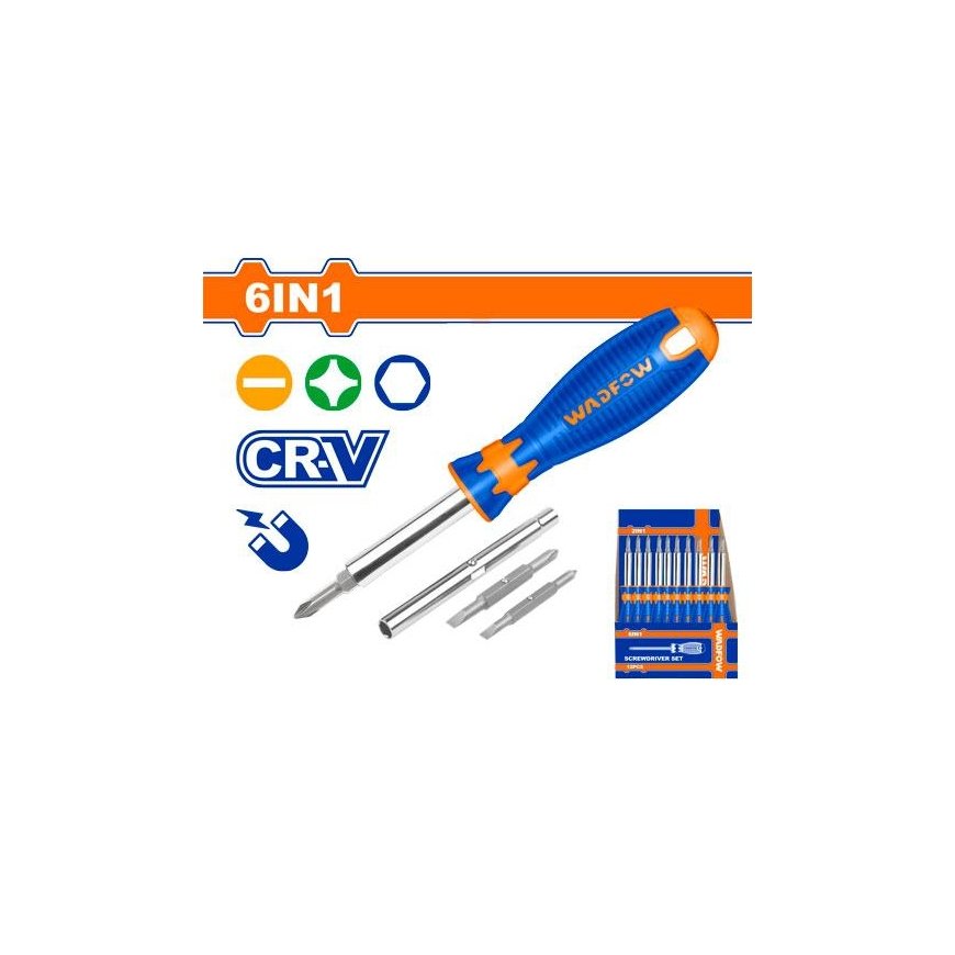 Wadfow Screwdriver 6 in 1