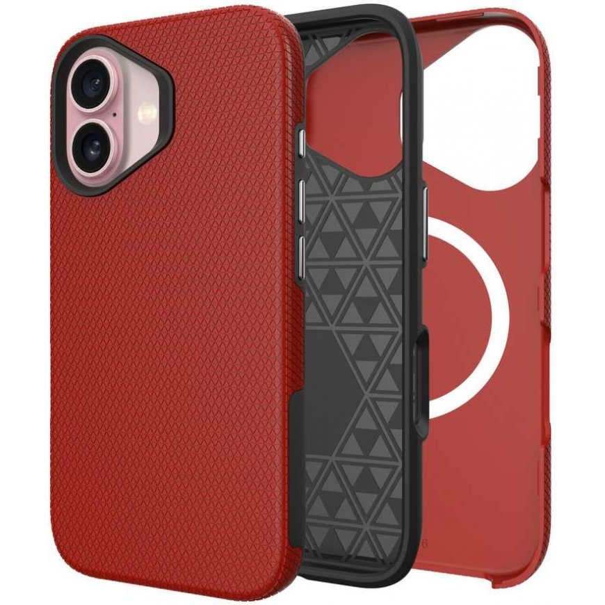 Чехол Perfectionists Triangle Mag Case для Apple iPhone 13/14 красный – 2