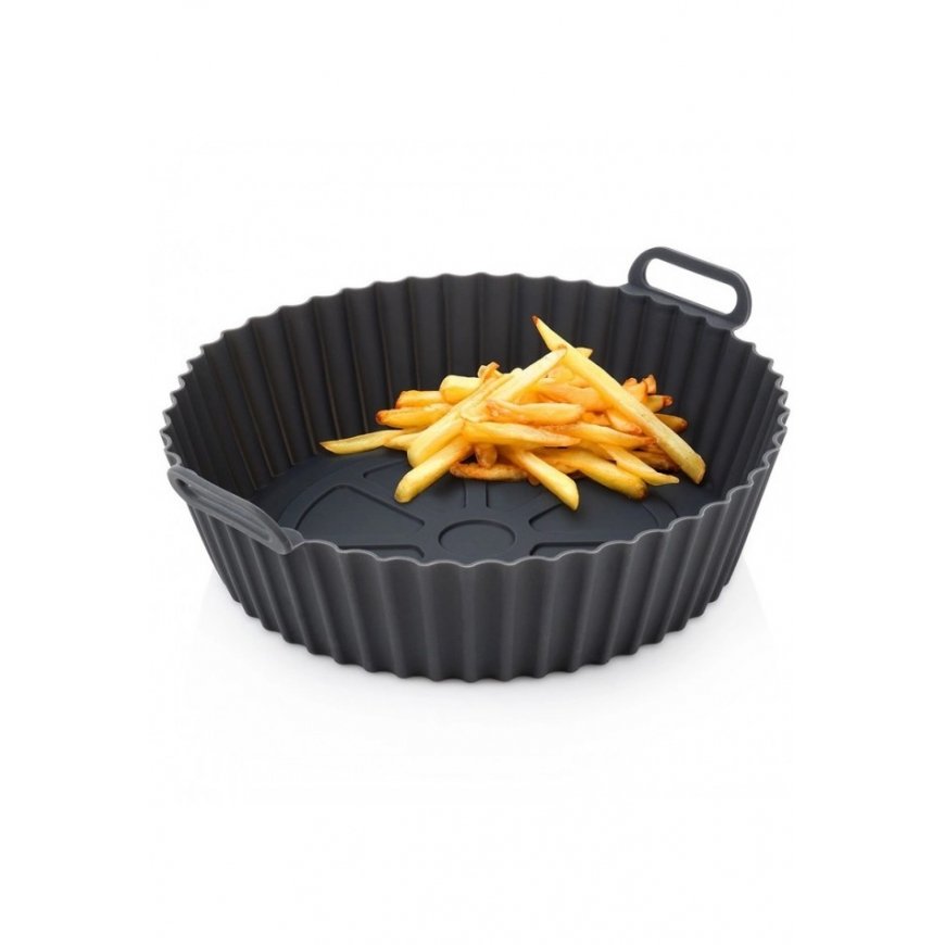 Excellent Houseware Silikona karstā katla paliktnis, melns – 2