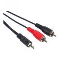 Premiumcord kabelis 1x CINCH-1x CINCH M/M 10m Premiumcord kabelis 1x CINCH-1x CINCH M/M 10m
