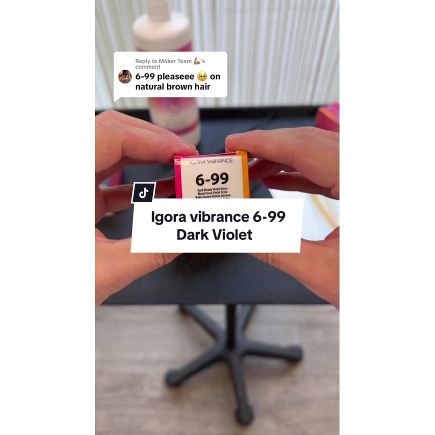 Schwarzkopf Igora Vibrance Tone On Tone hiusvärit 60ml - 6-99