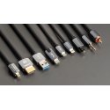 Kruger & Matz AUX - AUX 3.5mm kabelis 1m Melns