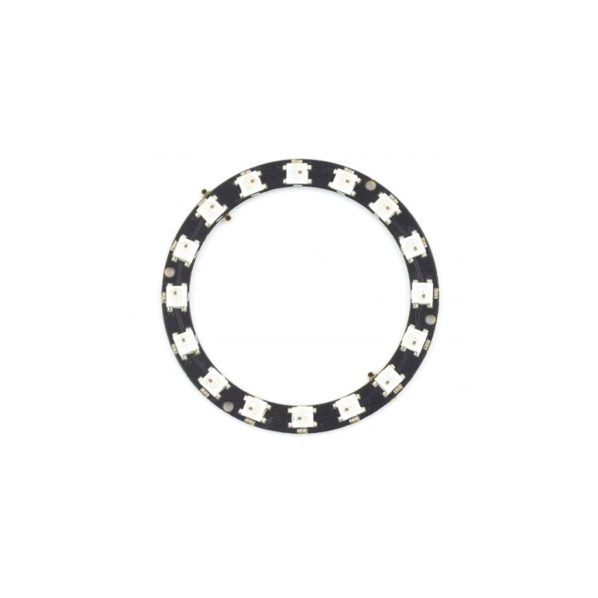 Oem LED RGB diodų žiedas WS2812B 5050x16 - 68mm