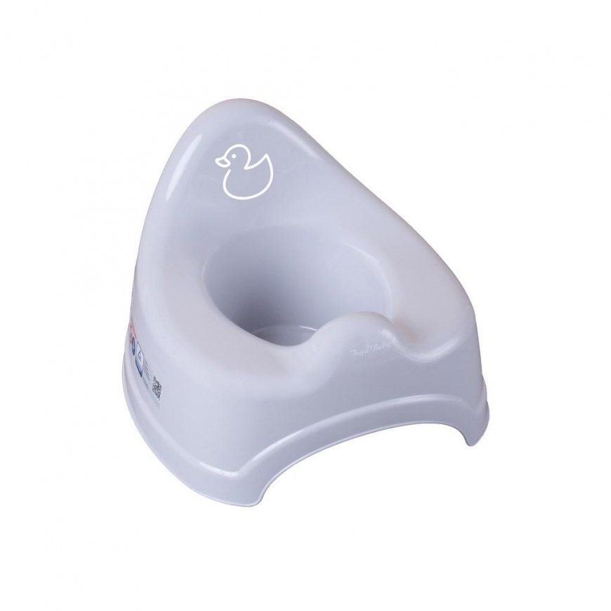 TEGA Night Potty DUCK, light gray