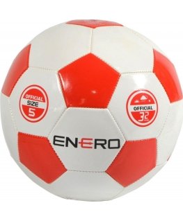 Futbolo kamuolys Enero Ladybug, raudonas-baltas